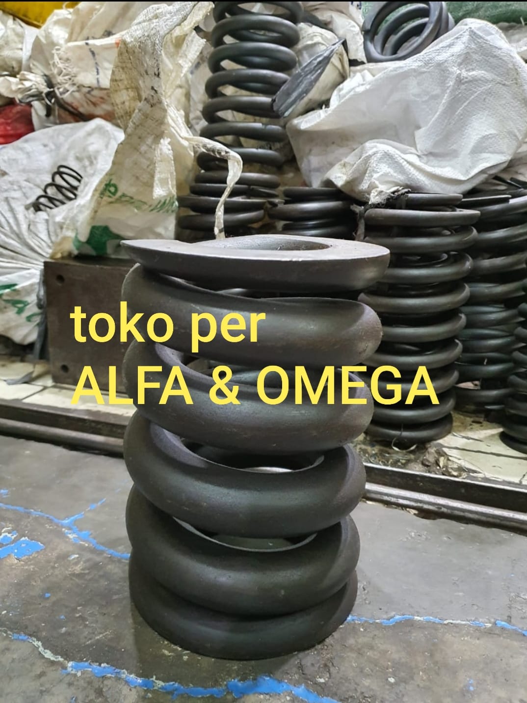 Toko Per Jual Per Tekan Peredam Getar Mesin Chiller Beragam Ukuran dan Bahan