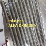 Jual per pegas tarik atau extension spring bahan galvanis