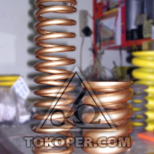 Terima pesanan pembuatan per pegas tekan bahan baja VCN